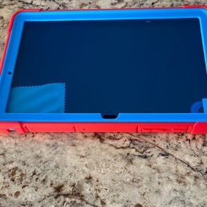 Red Spider Web Tablet Case A9 plus